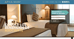 Desktop Screenshot of hotelesdealicante.org